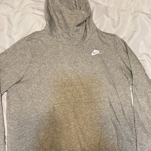 grey nike hoodie